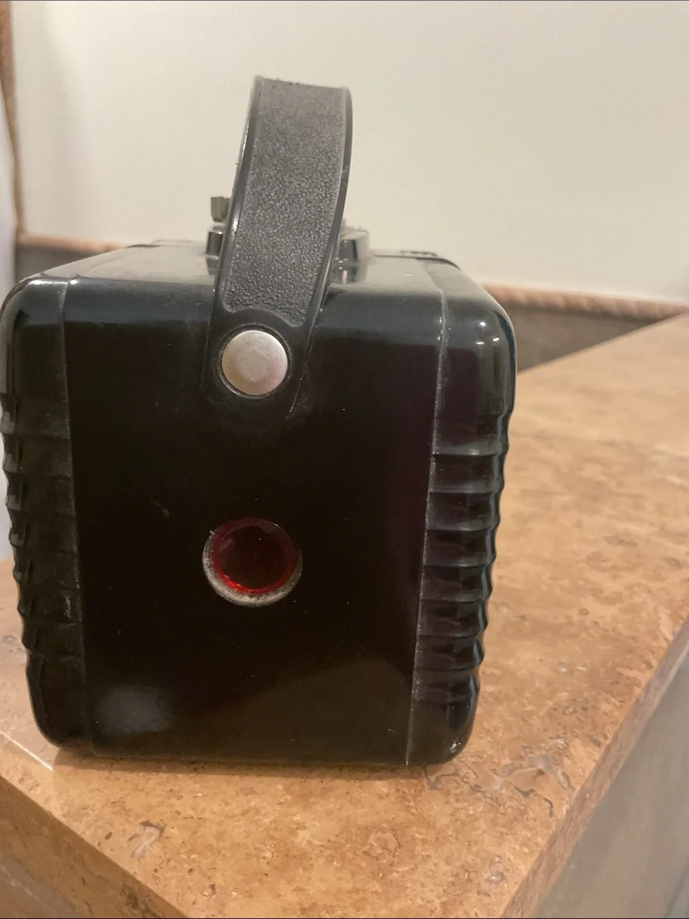 Kodak Brownie Hawkeye Flash Model Camera - Black and Silver